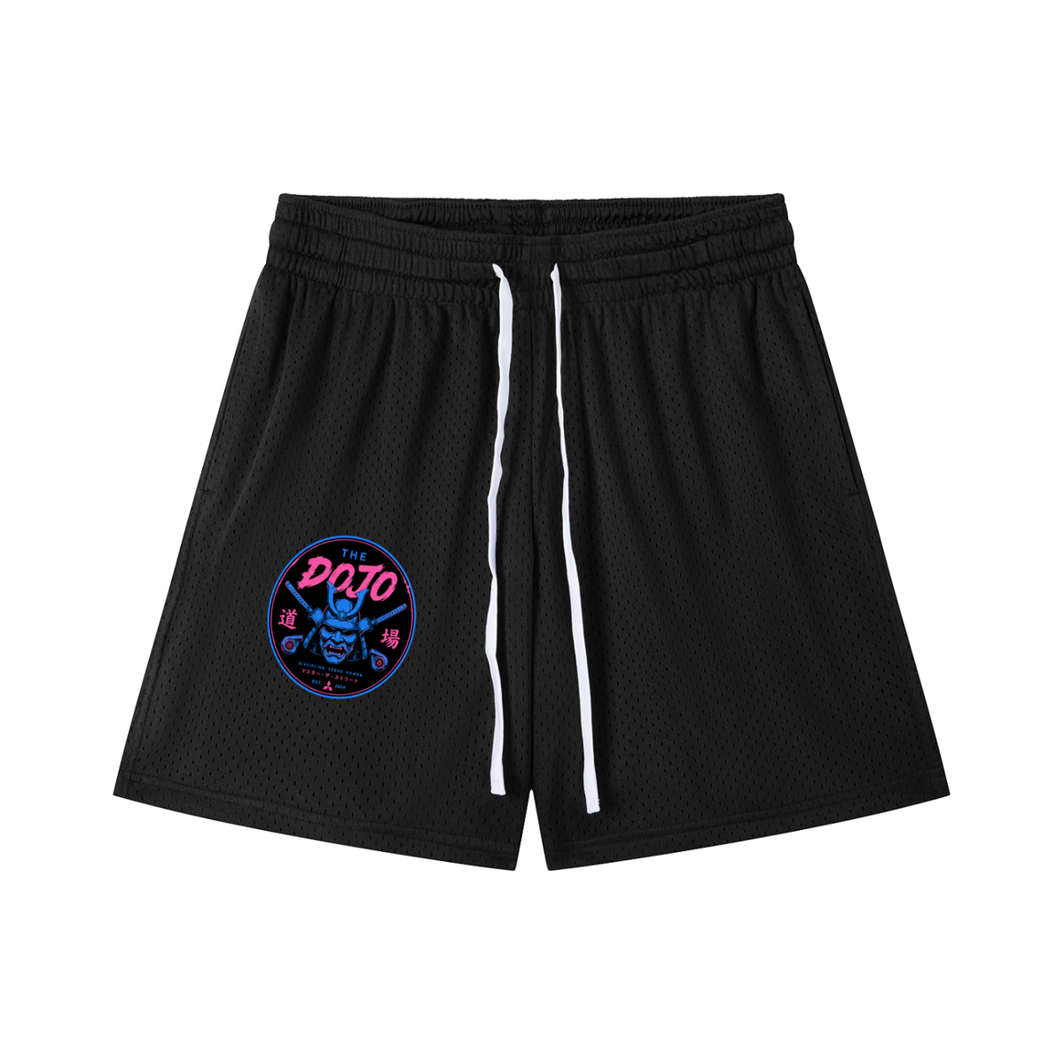 The Dojo Mesh Drawstring Shorts